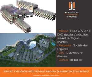 Extension Hôtel du golf abidjan