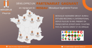 Intégrez le Réseau de Partenaires en France de MOSAÏQUE INGÉNIERIE GROUP