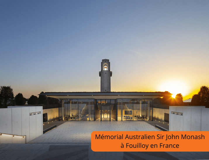 Mémorial Australien Sir John Monash à Fouilloy en France