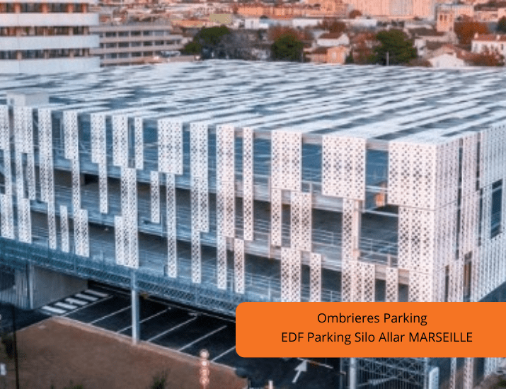 EDF Parking Silo Allar MARSEILLE Ombrieres Parking