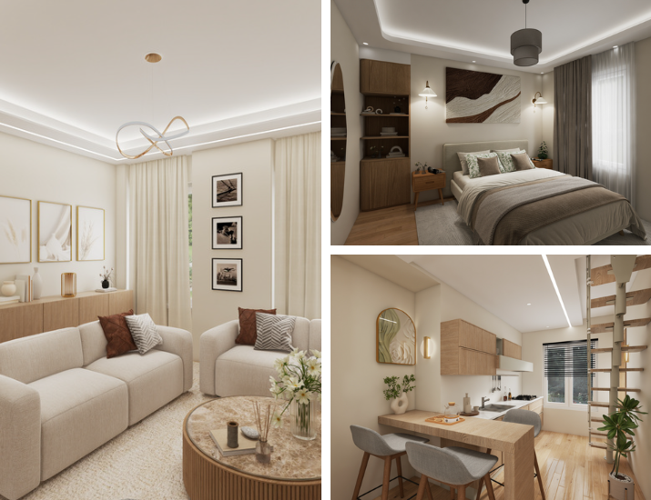 Projet d’aménagement résidentiel – La Forêt Immobilier et Interior Modelling Concept